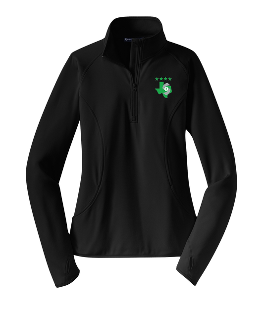 Dallas Sidekicks Ladies Sport-Wick® Stretch 1/2-Zip Pullover