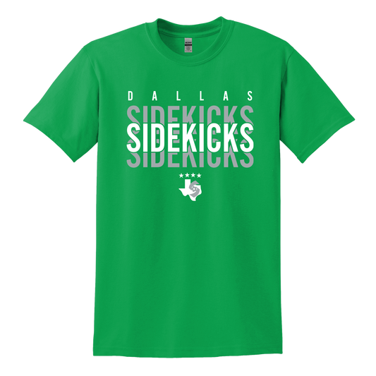 Dallas Sidekicks Stack Short Sleeve Tee