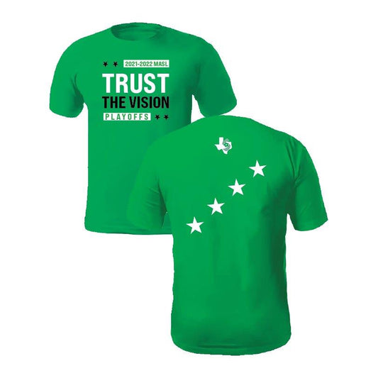 Dallas Sidekicks Trust the Vision Playoff Tee