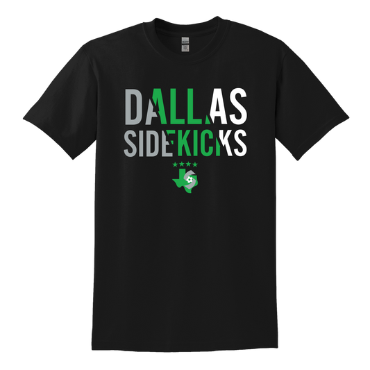 Dallas Sidekicks Slice Short Sleeve Tee